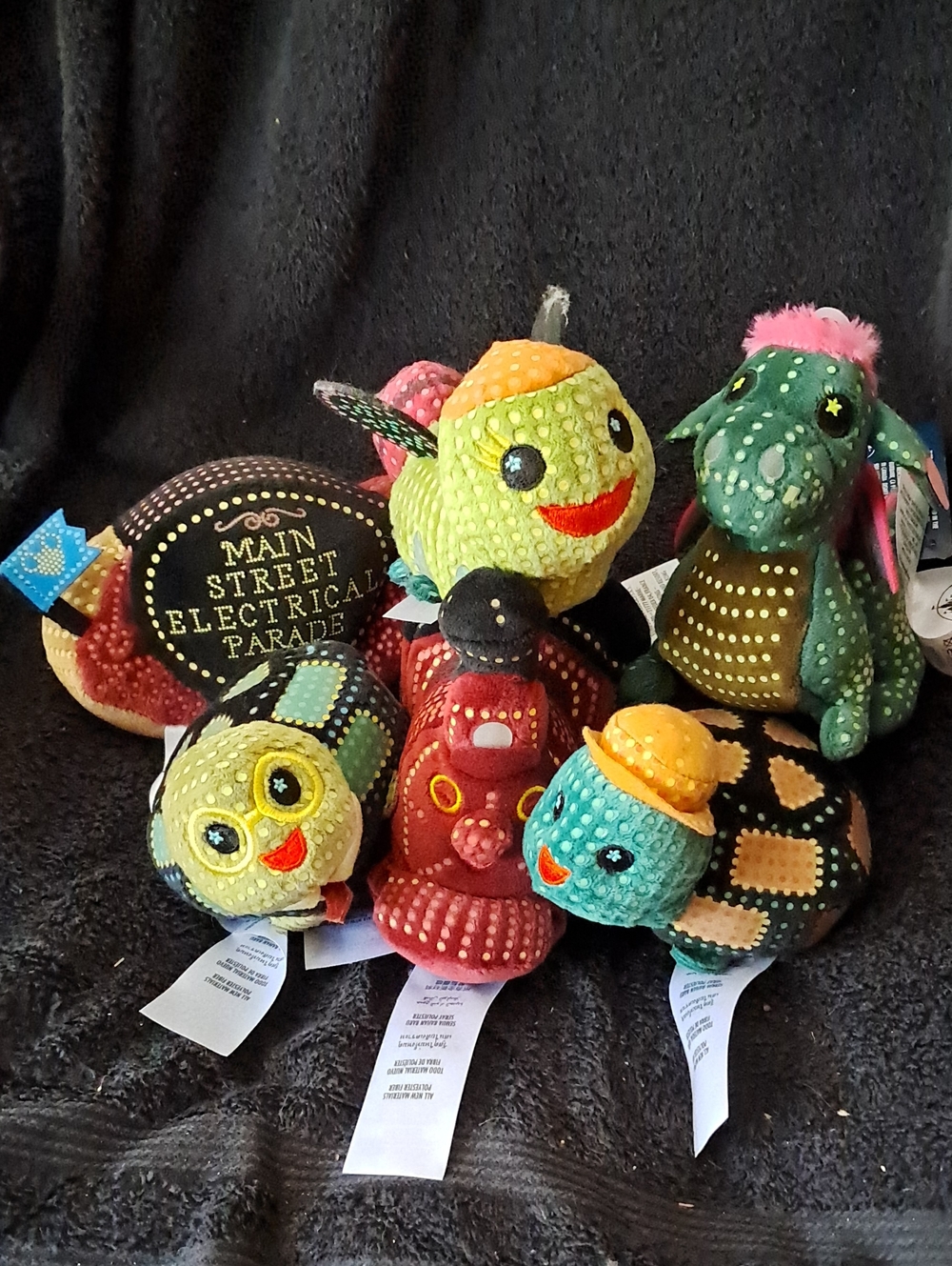 Complete Set of 6 Electrical Parade Wishables